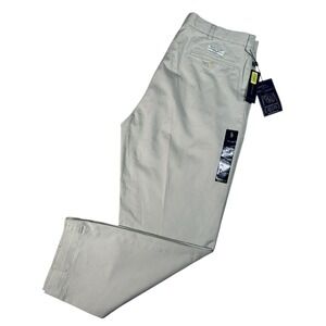Polo Ralph Lauren Prospect‎ Pants Mens 38x30 Beige Straight Flat Front Y2K NWT